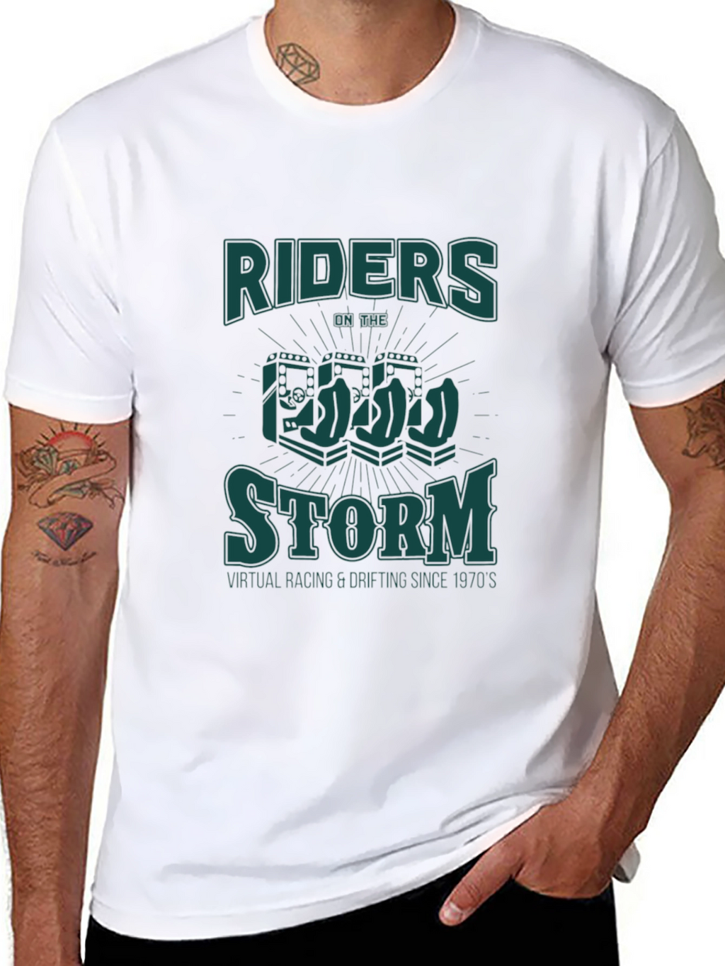 Riders on the Storm Graphic T-Shirt