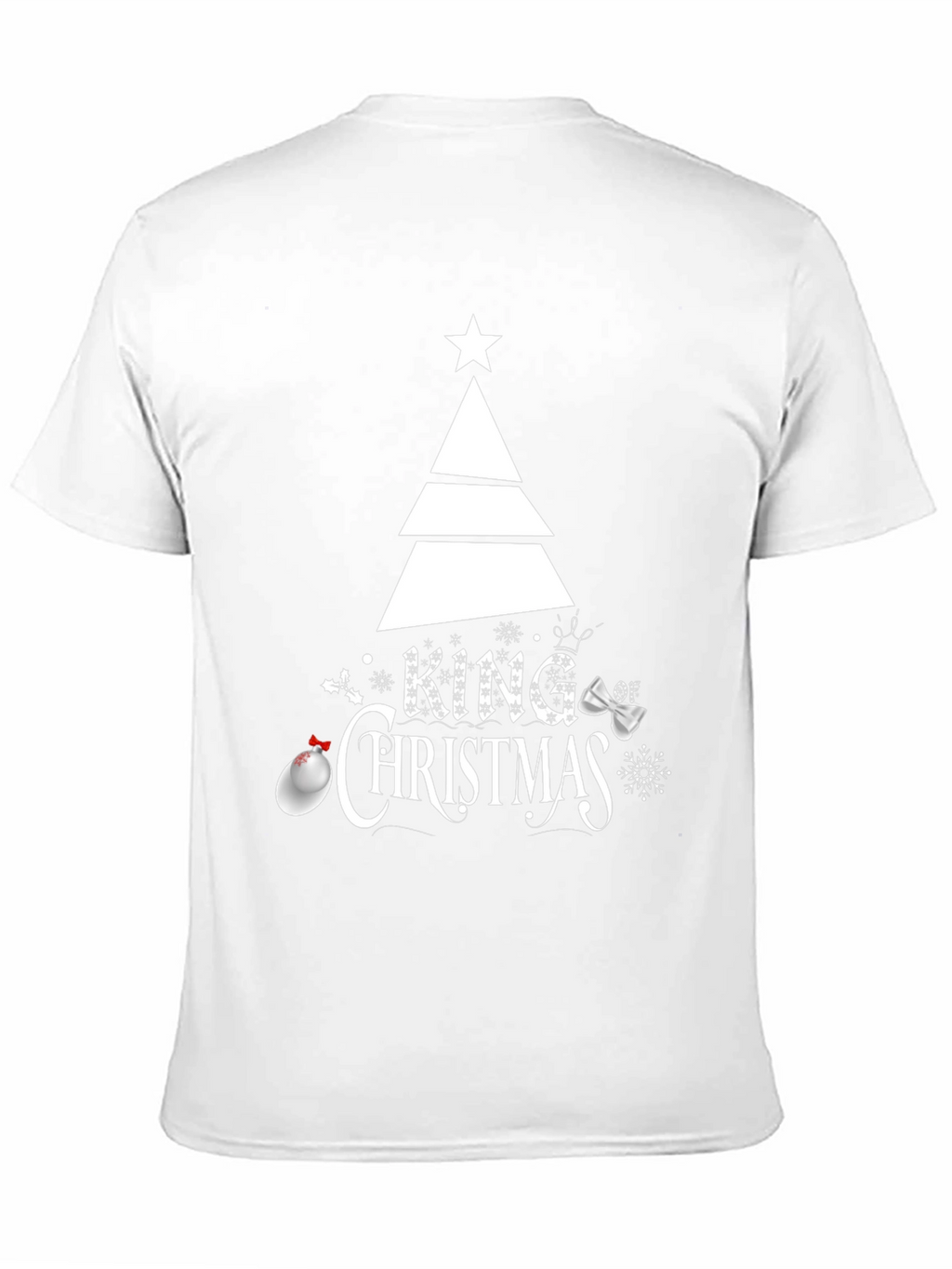 King of Christmas Graphic Tee - Holiday Season Apparel