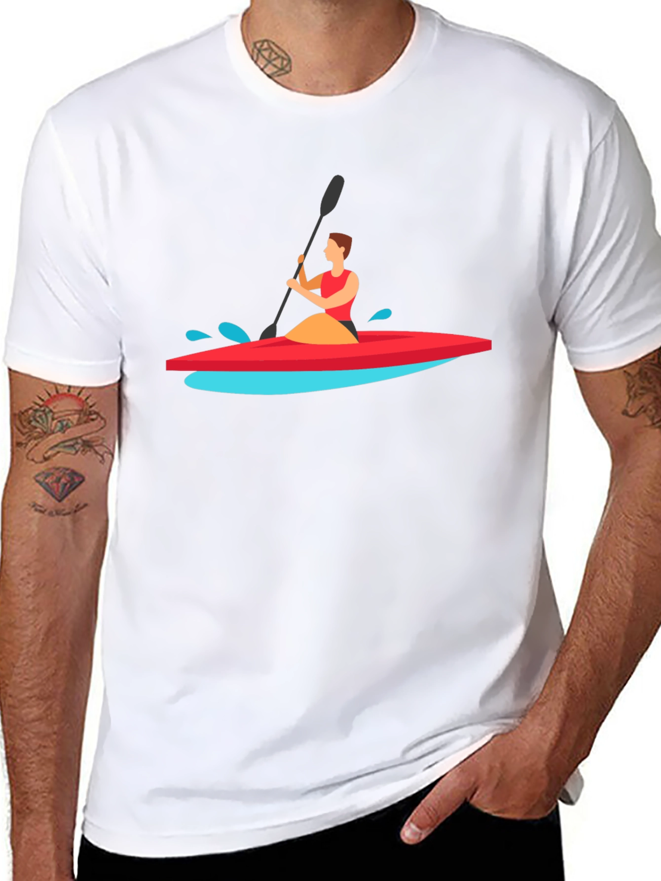 Kayak T-Shirt - Adventurous Style