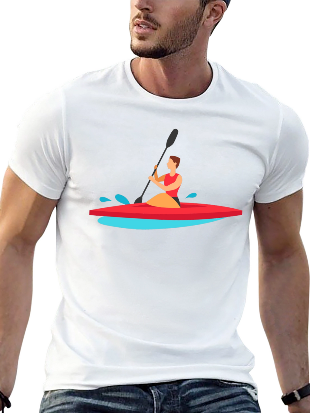 Kayak T-Shirt - Adventurous Style
