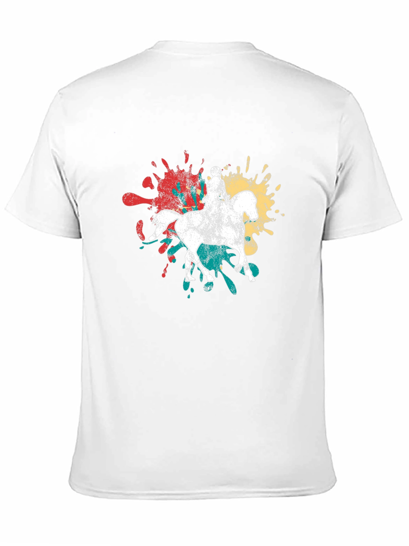 Equestrian Paint Splatter T-Shirt