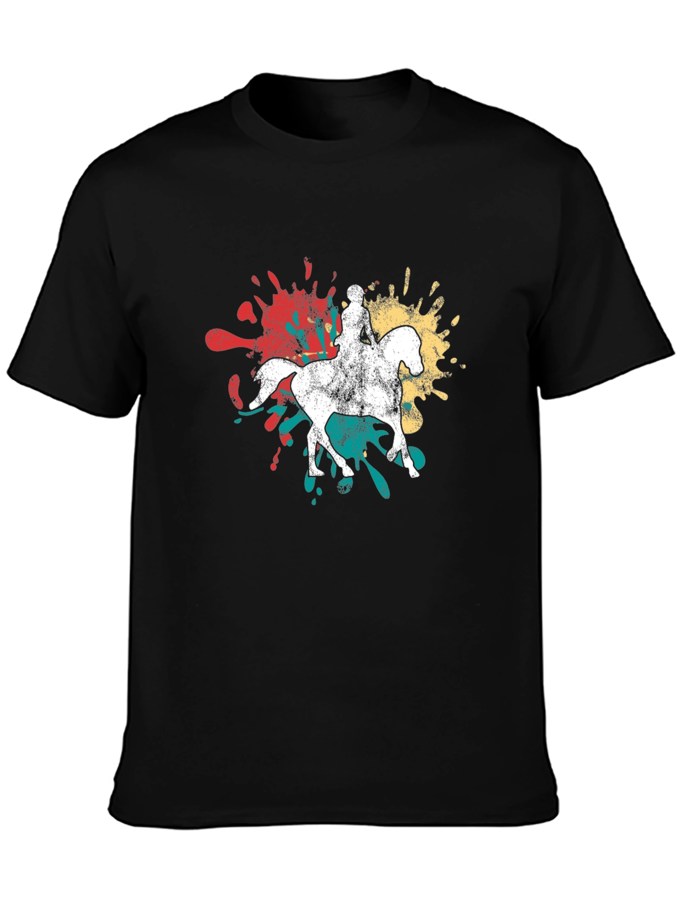 Equestrian Paint Splatter T-Shirt