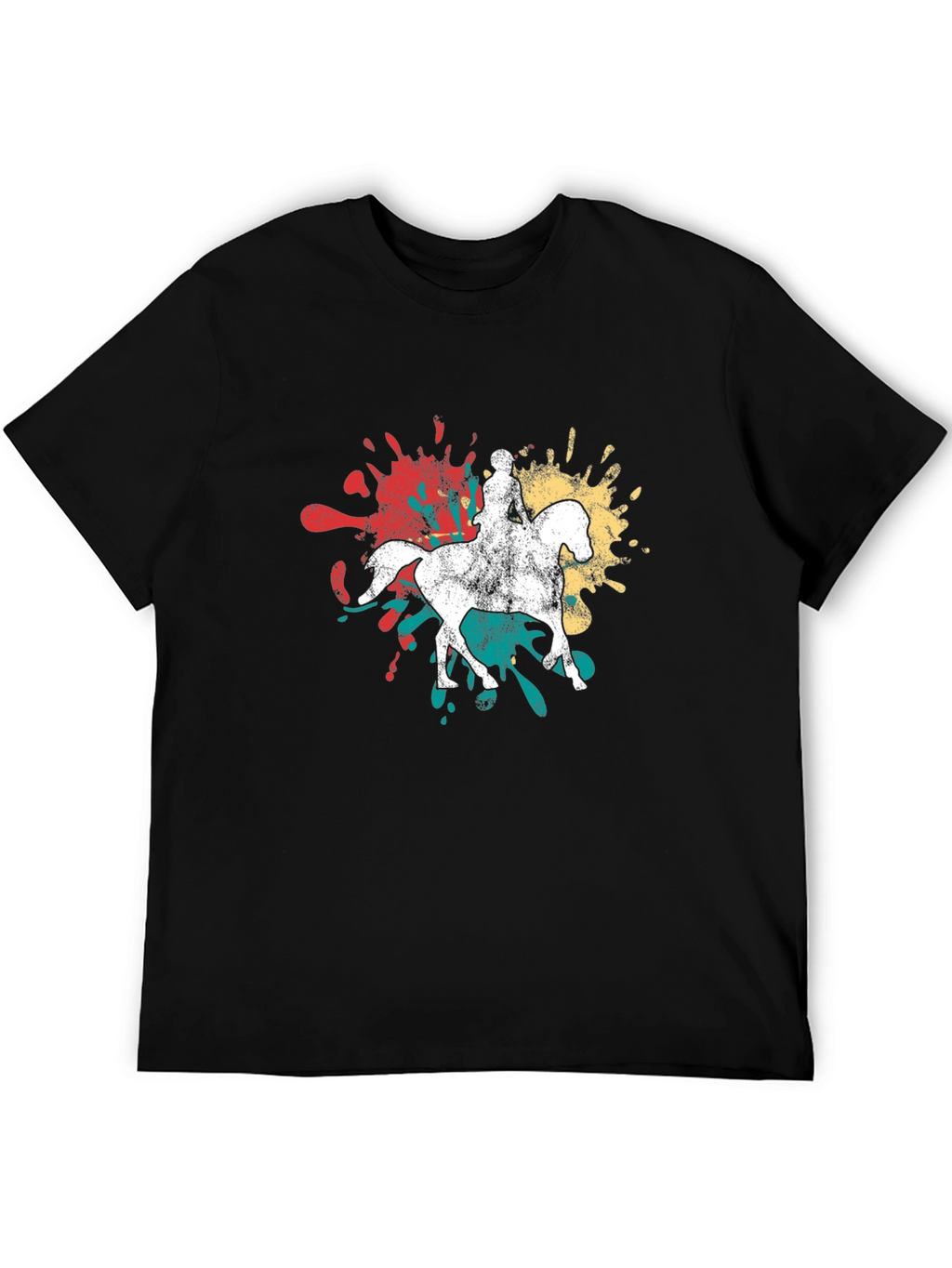Equestrian Paint Splatter T-Shirt