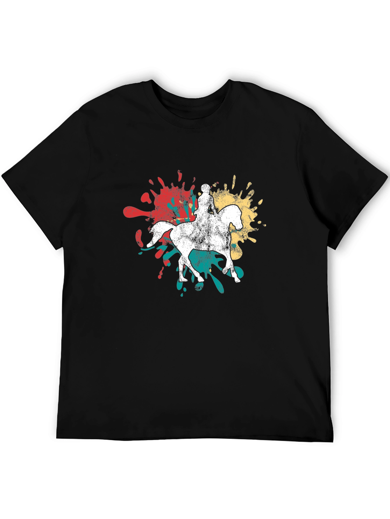 Equestrian Paint Splatter T-Shirt