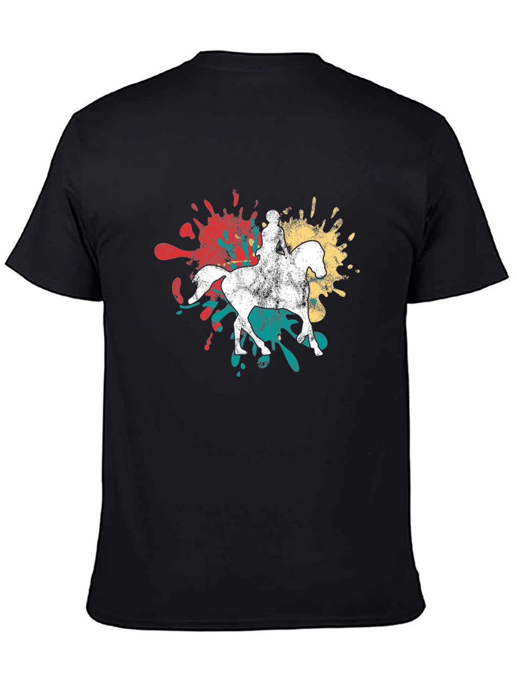 Equestrian Paint Splatter T-Shirt