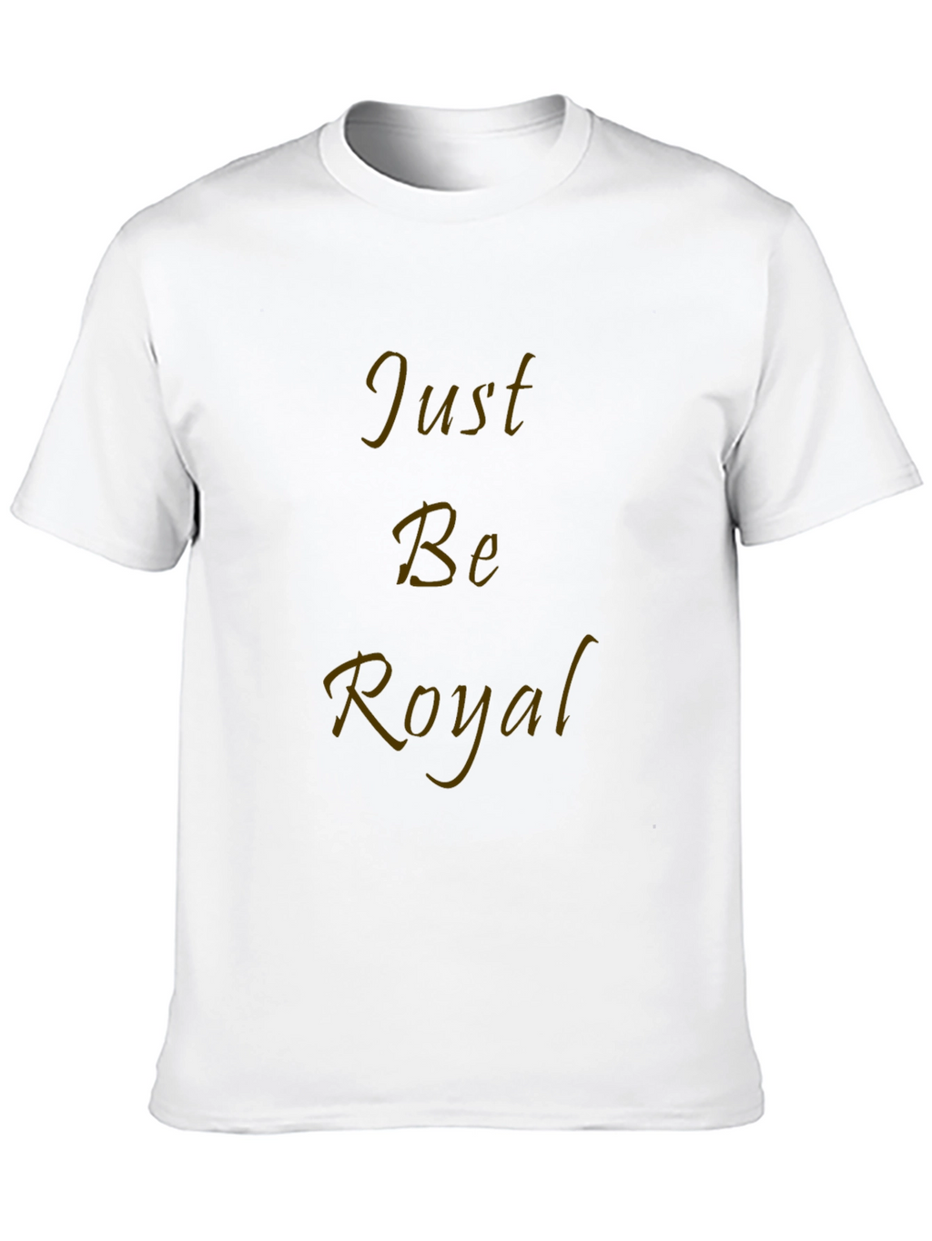 Just Be Royal Black T-Shirt