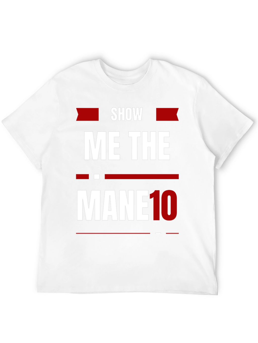 Show Me The Mane 10 Black Graphic Tee