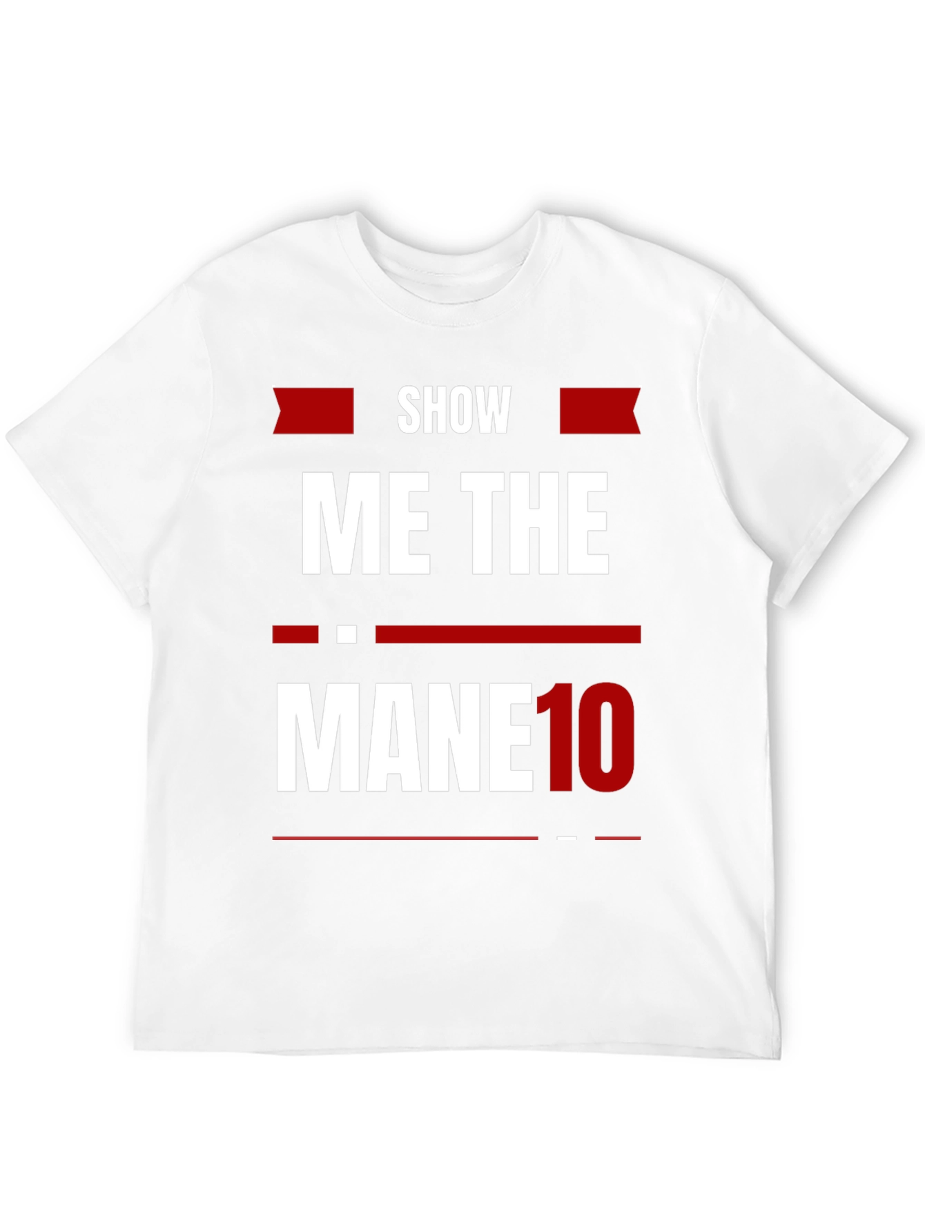 Show Me The Mane 10 Black Graphic Tee