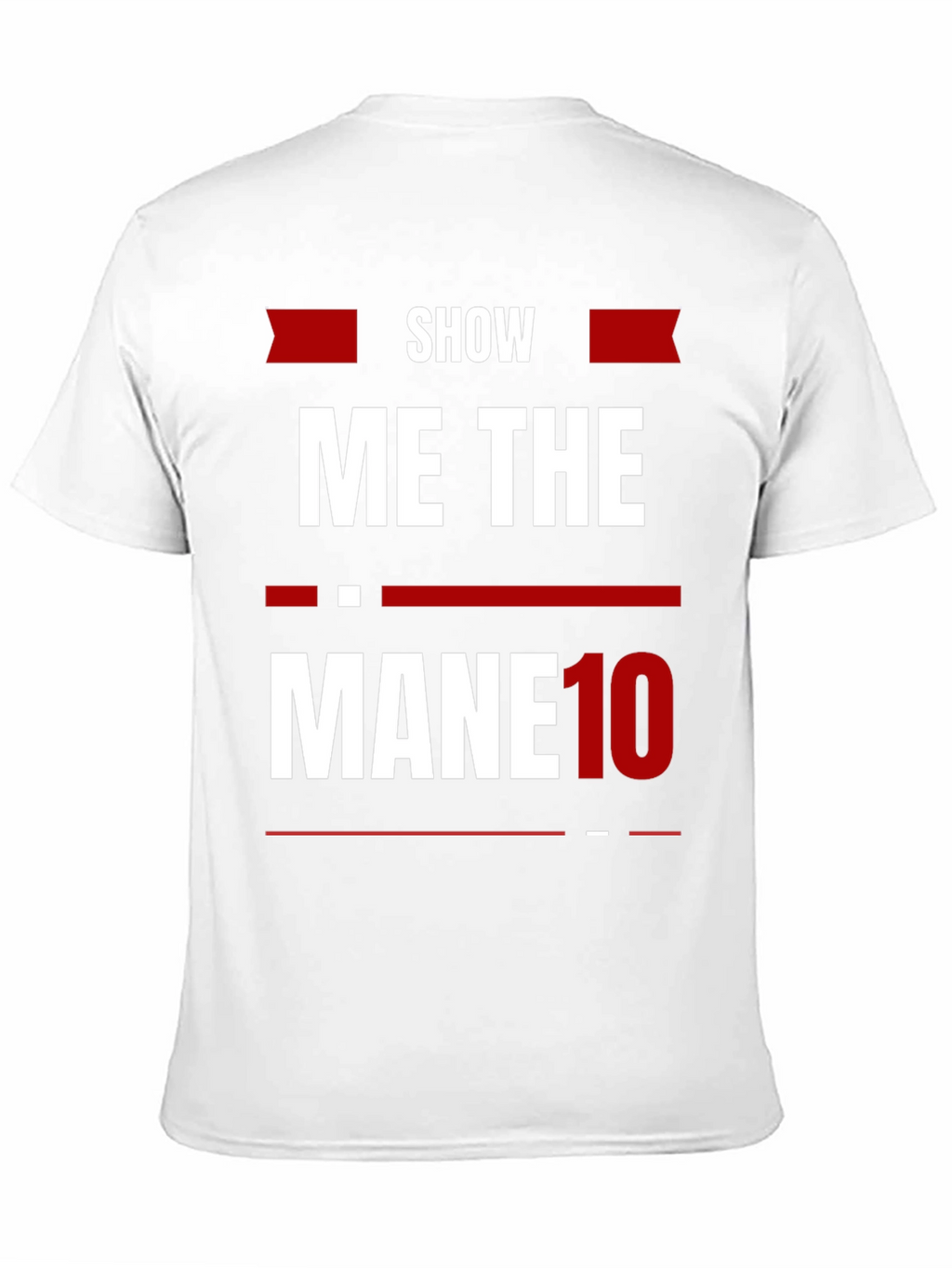 Show Me The Mane 10 Black Graphic Tee