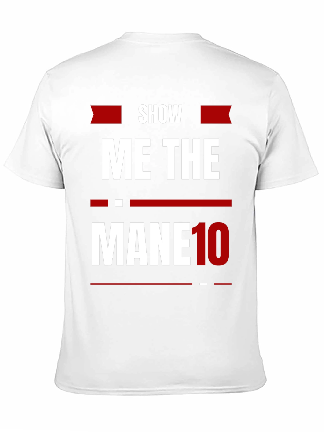 Show Me The Mane 10 Black Graphic Tee