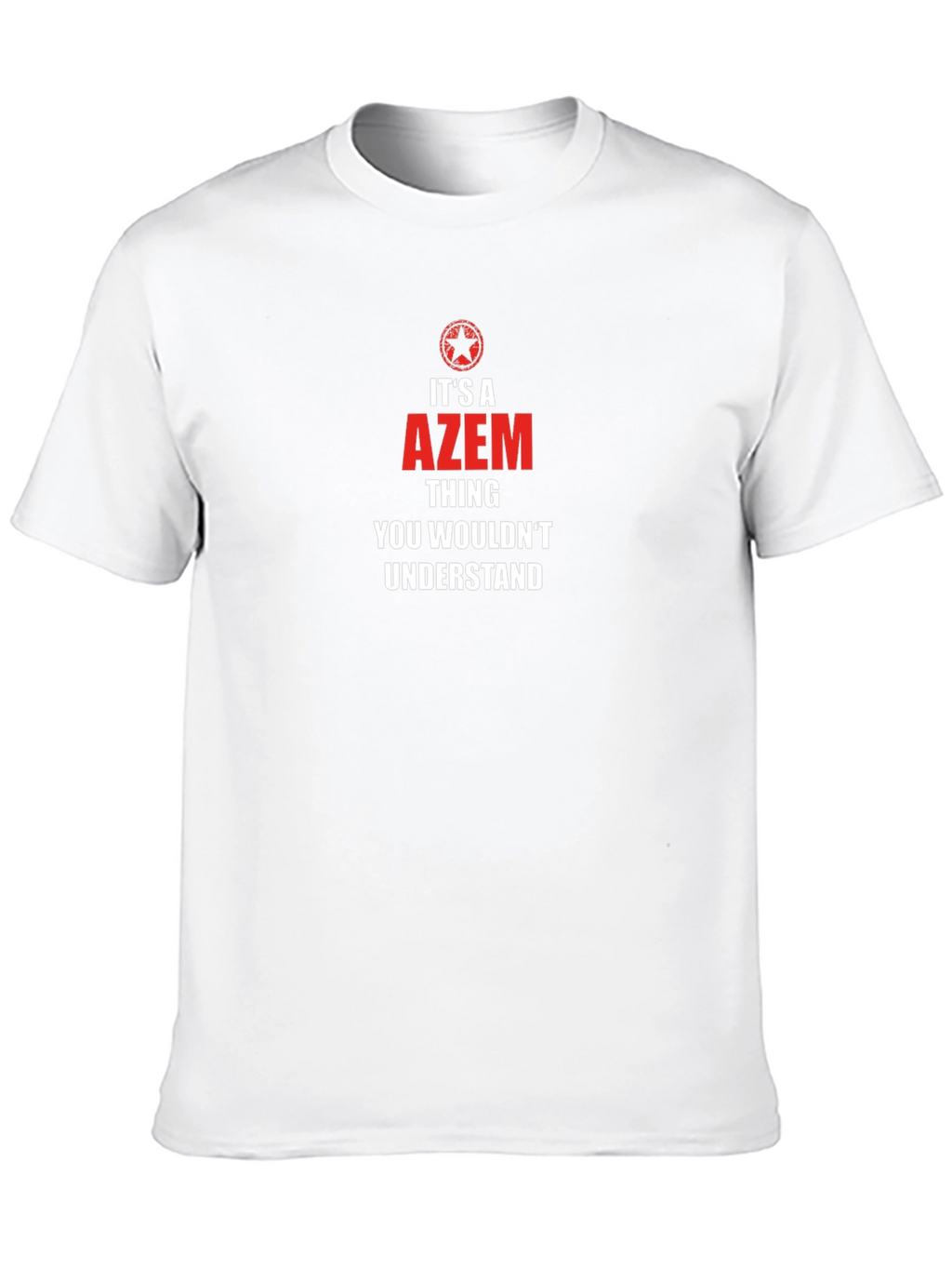 Its A Azem Thing T-Shirt - Black