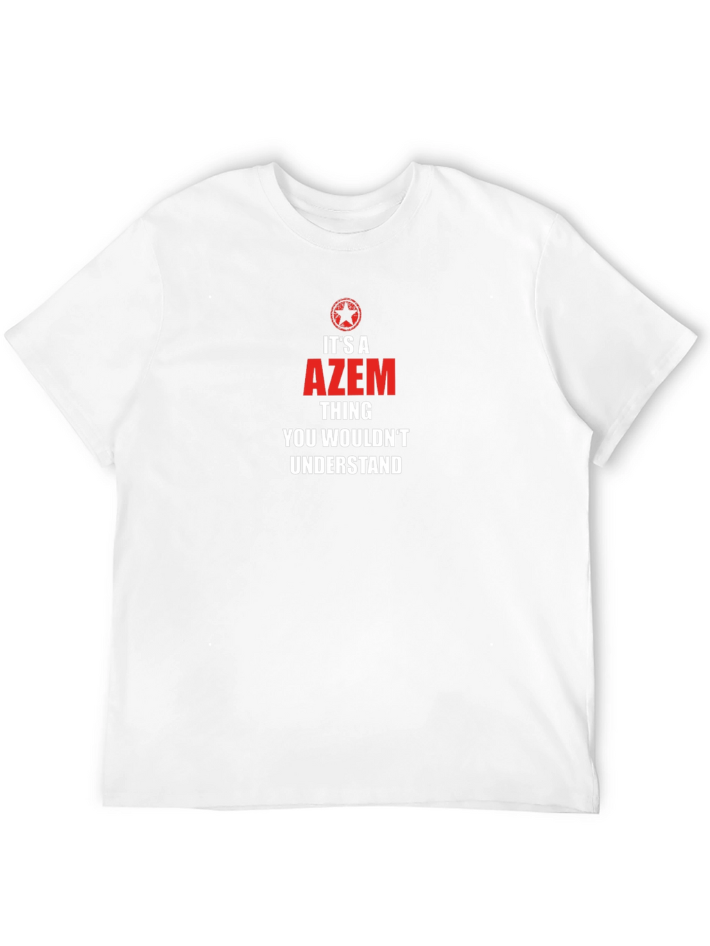 Its A Azem Thing T-Shirt - Black