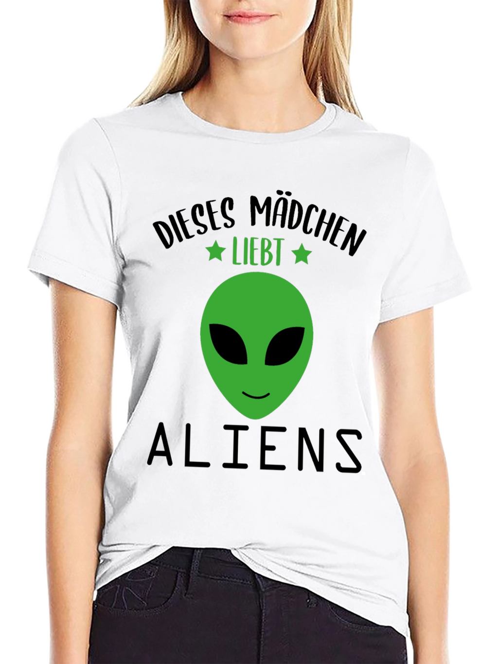 Alien Lover T-Shirt - Dieses Madchen Liebt Aliens