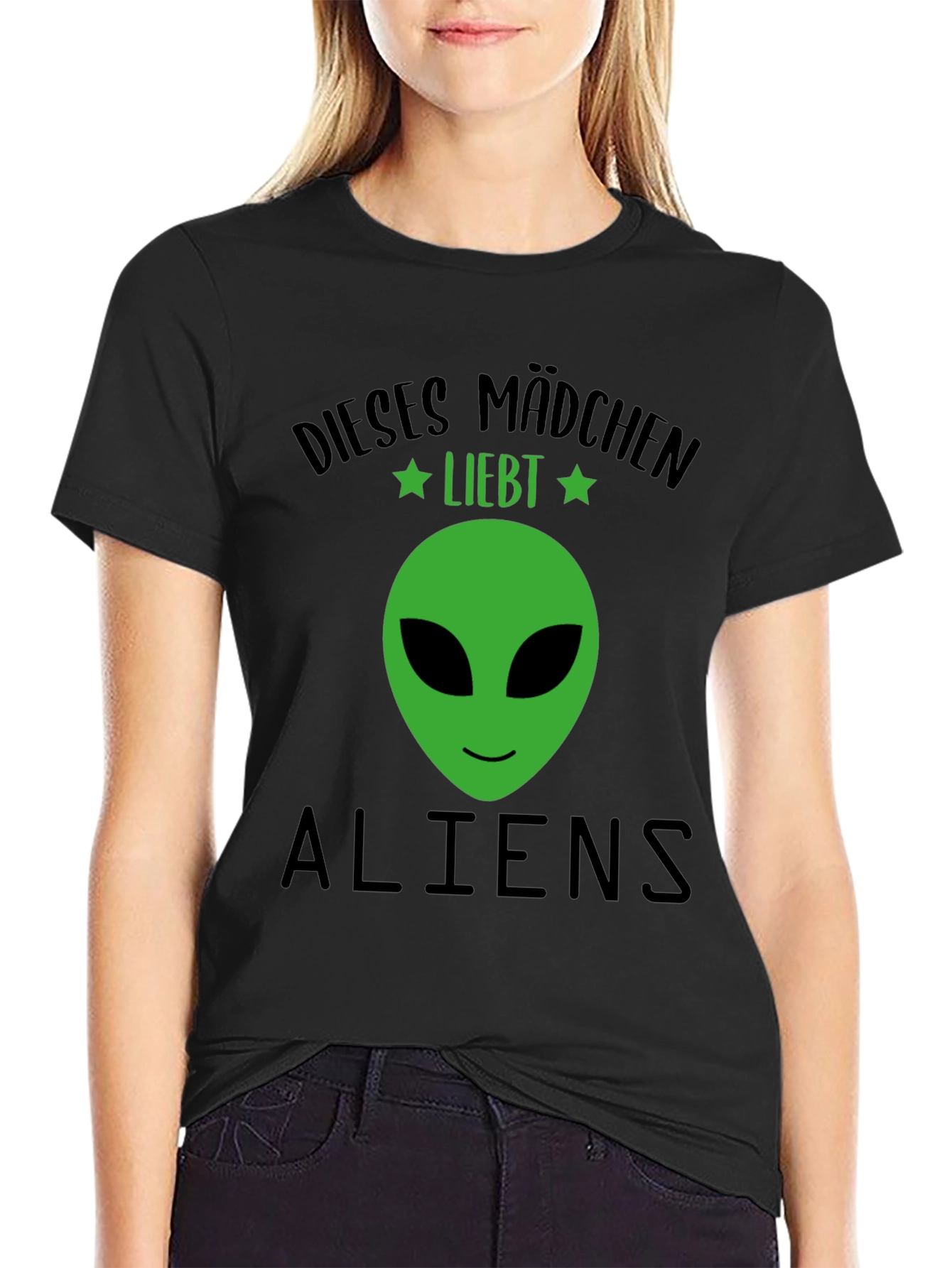 Alien Lover T-Shirt - Dieses Madchen Liebt Aliens
