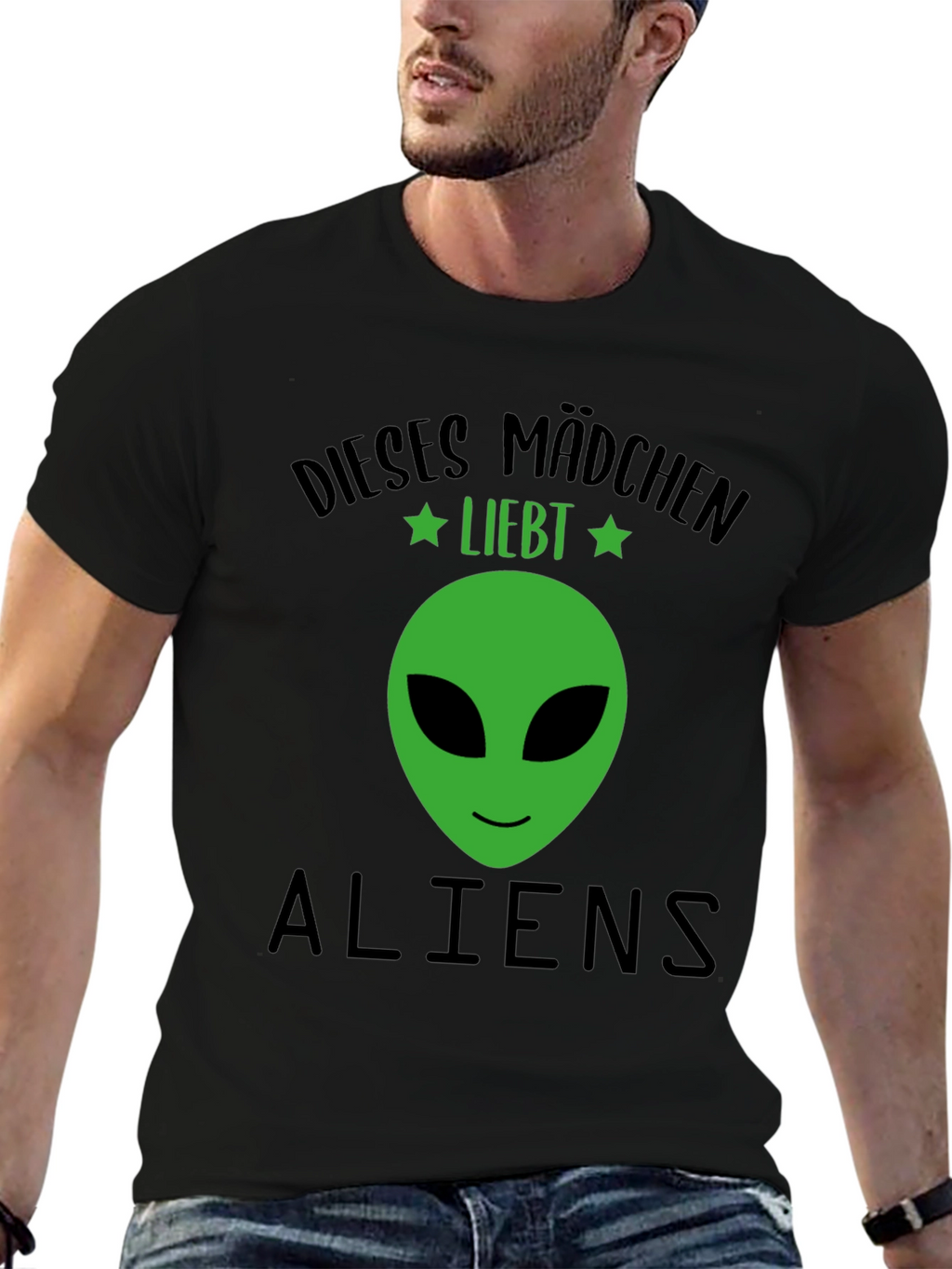 Alien Lover T-Shirt - Dieses Madchen Liebt Aliens