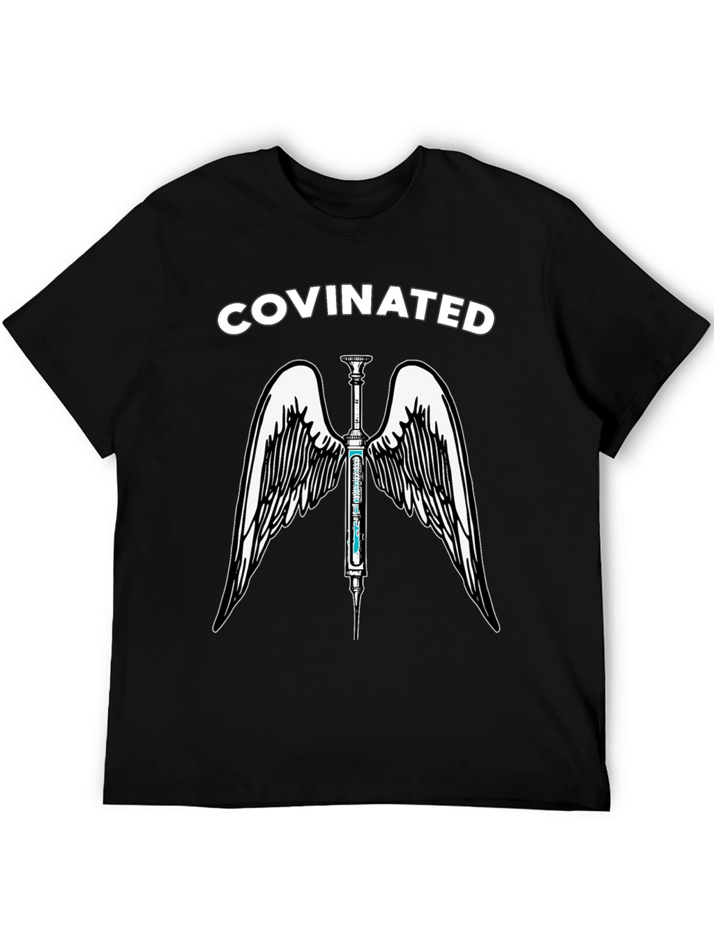 Covinated Angel Wings Graphic Tee