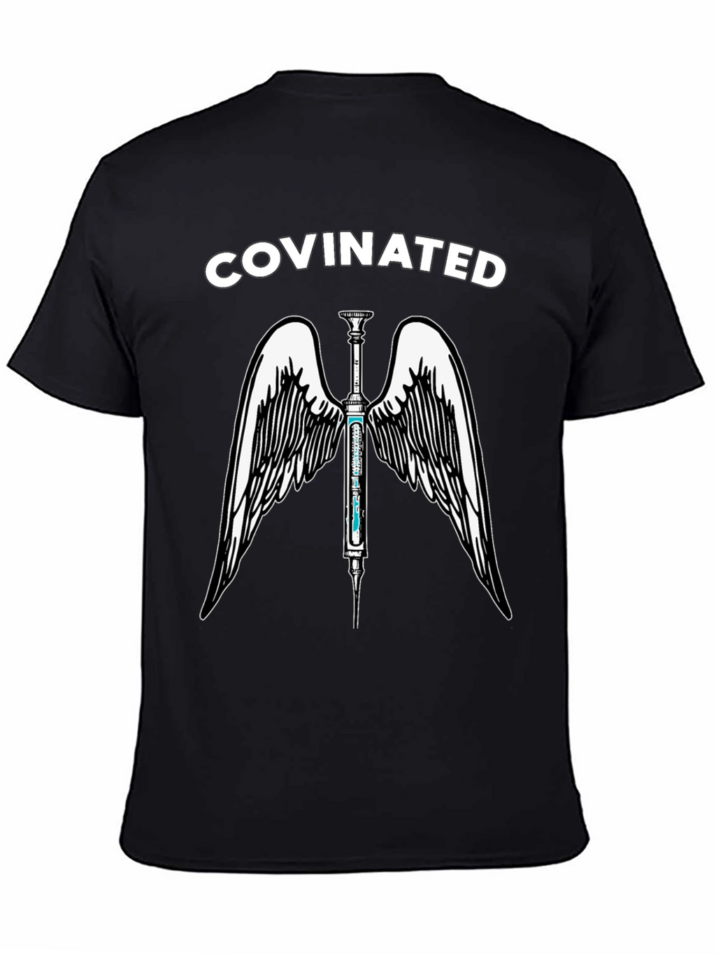 Covinated Angel Wings Graphic Tee
