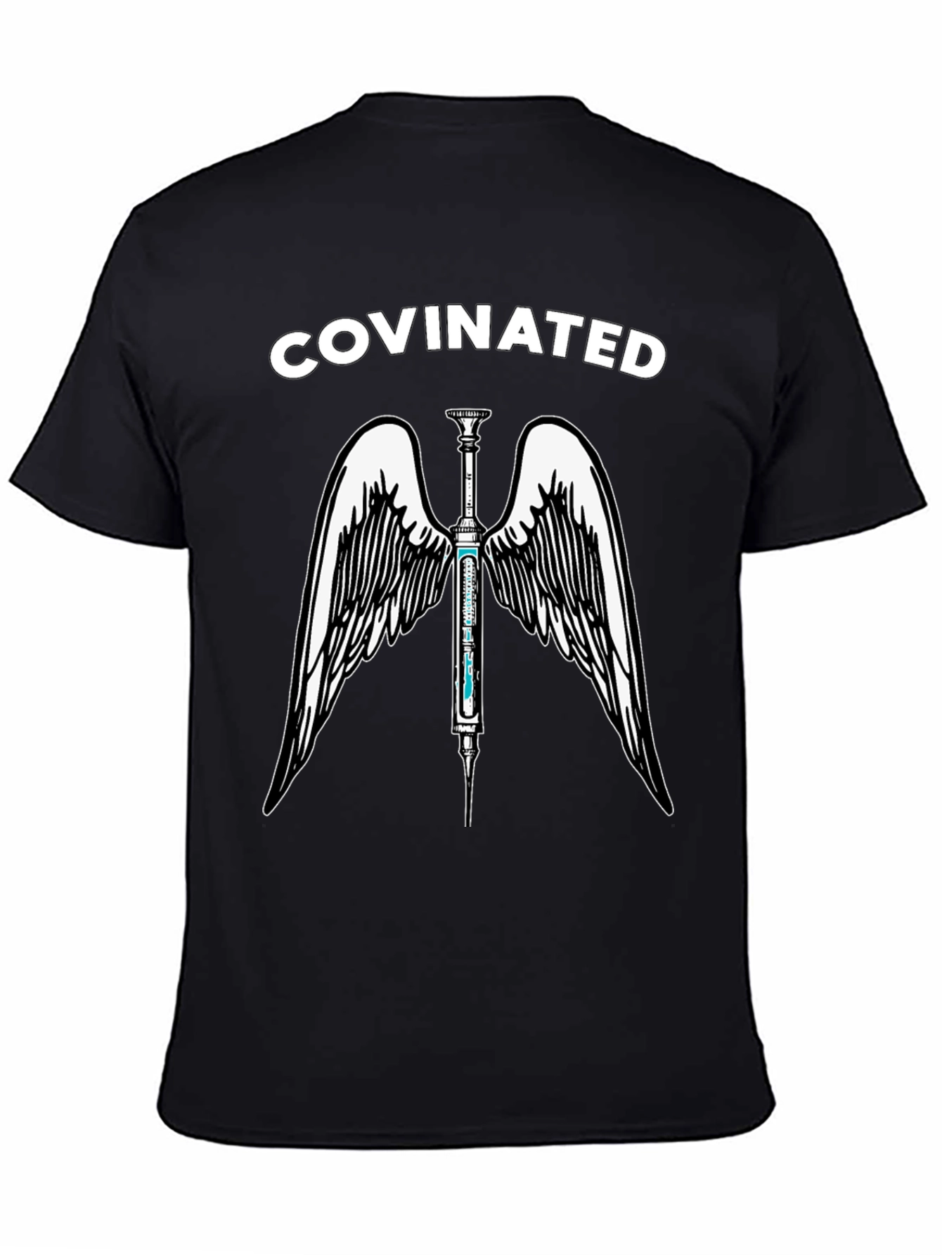 Covinated Angel Wings Graphic Tee