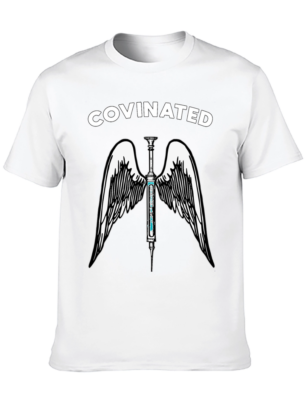 Covinated Angel Wings Graphic Tee
