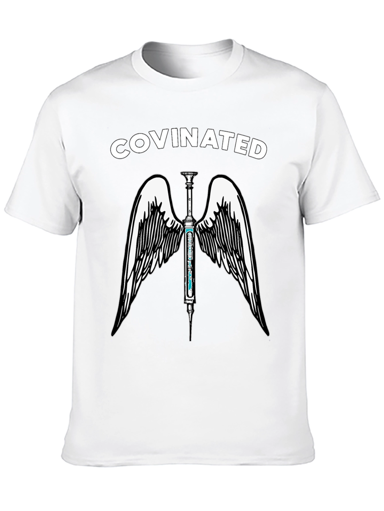 Covinated Angel Wings Graphic Tee