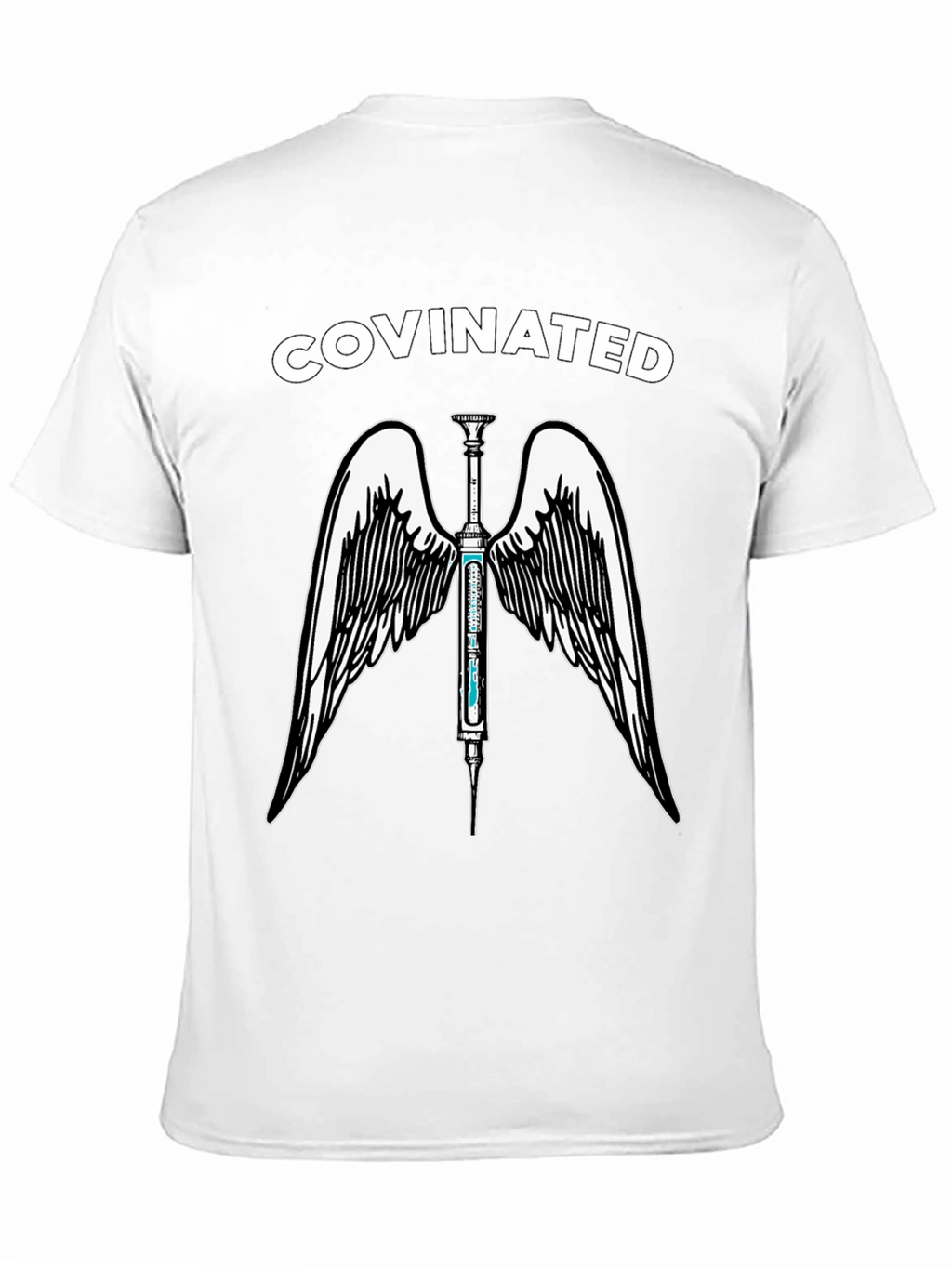 Covinated Angel Wings Graphic Tee