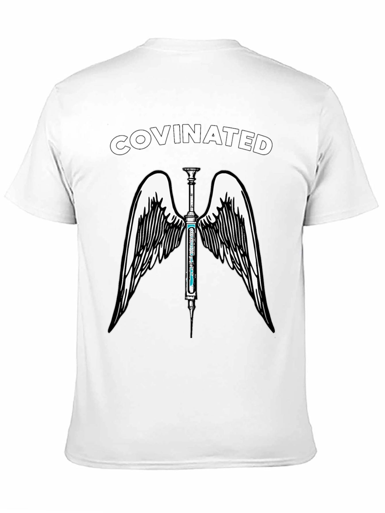 Covinated Angel Wings Graphic Tee