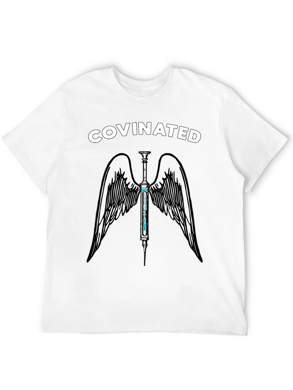 Covinated Angel Wings Graphic Tee