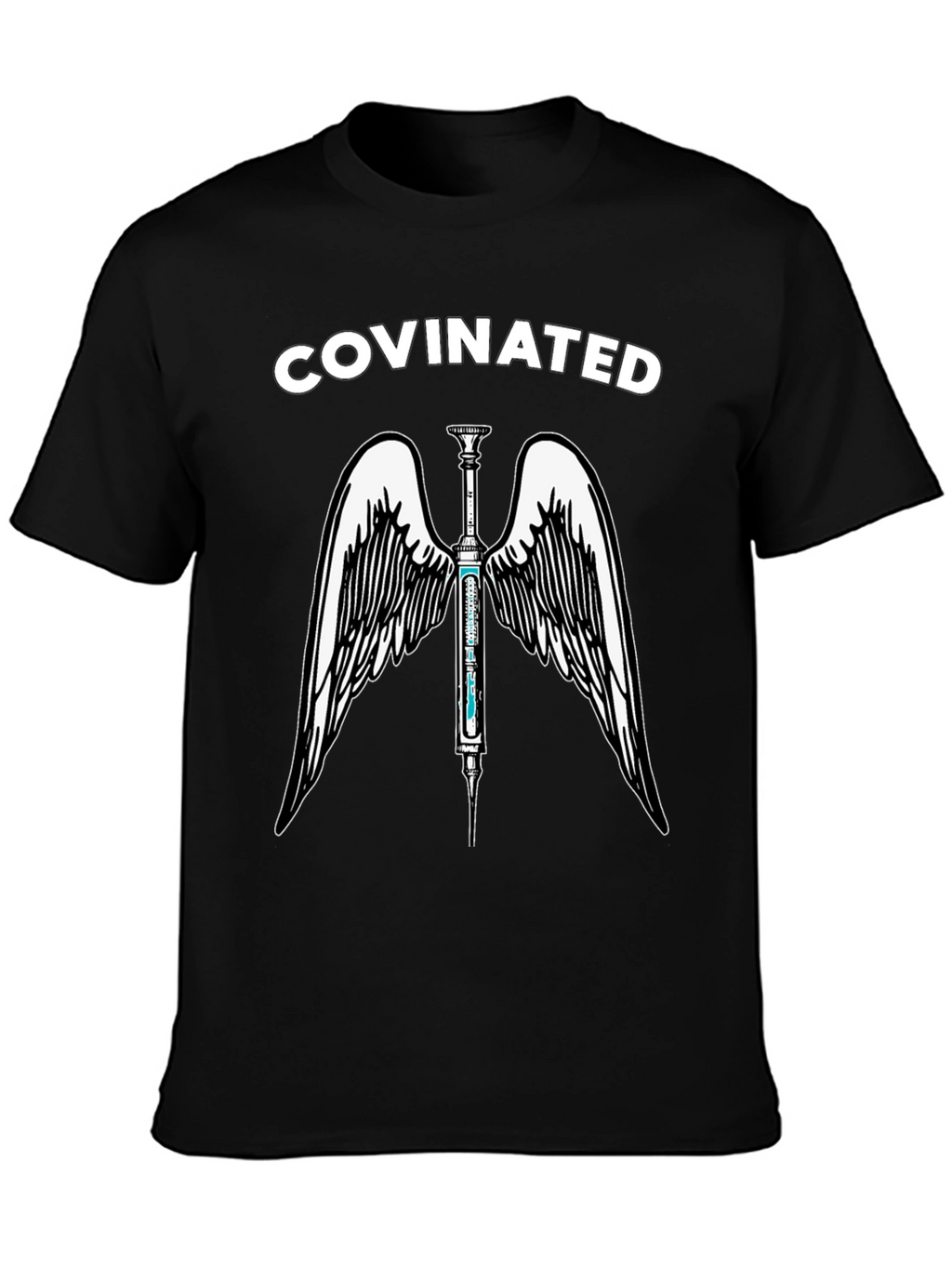 Covinated Angel Wings Graphic Tee