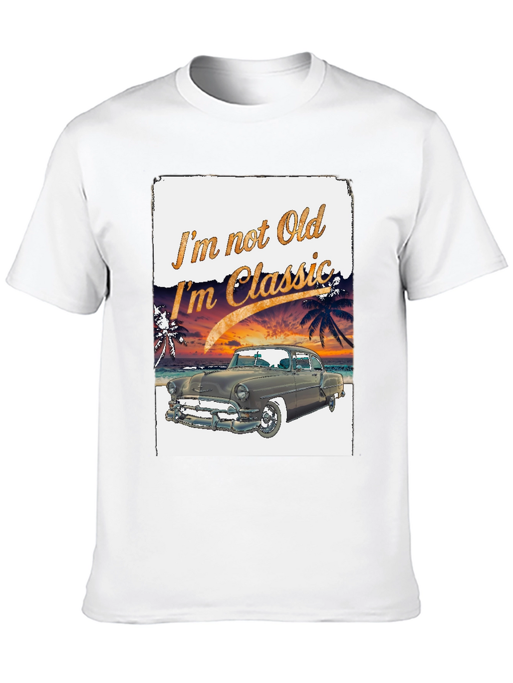 Classic Car T-Shirt - Im Not Old Im Classic