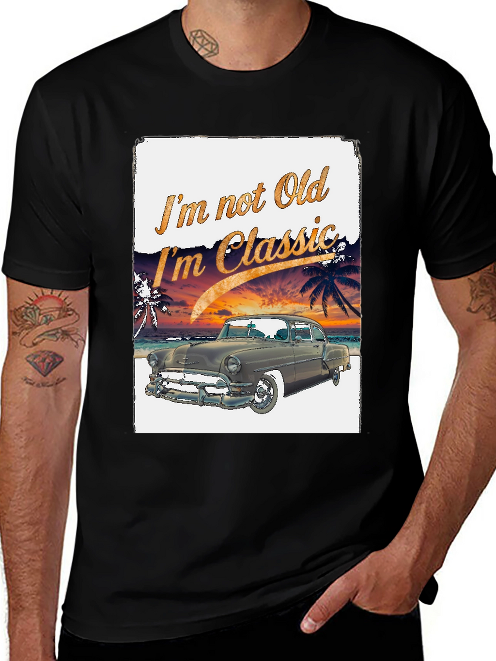 Classic Car T-Shirt - Im Not Old Im Classic