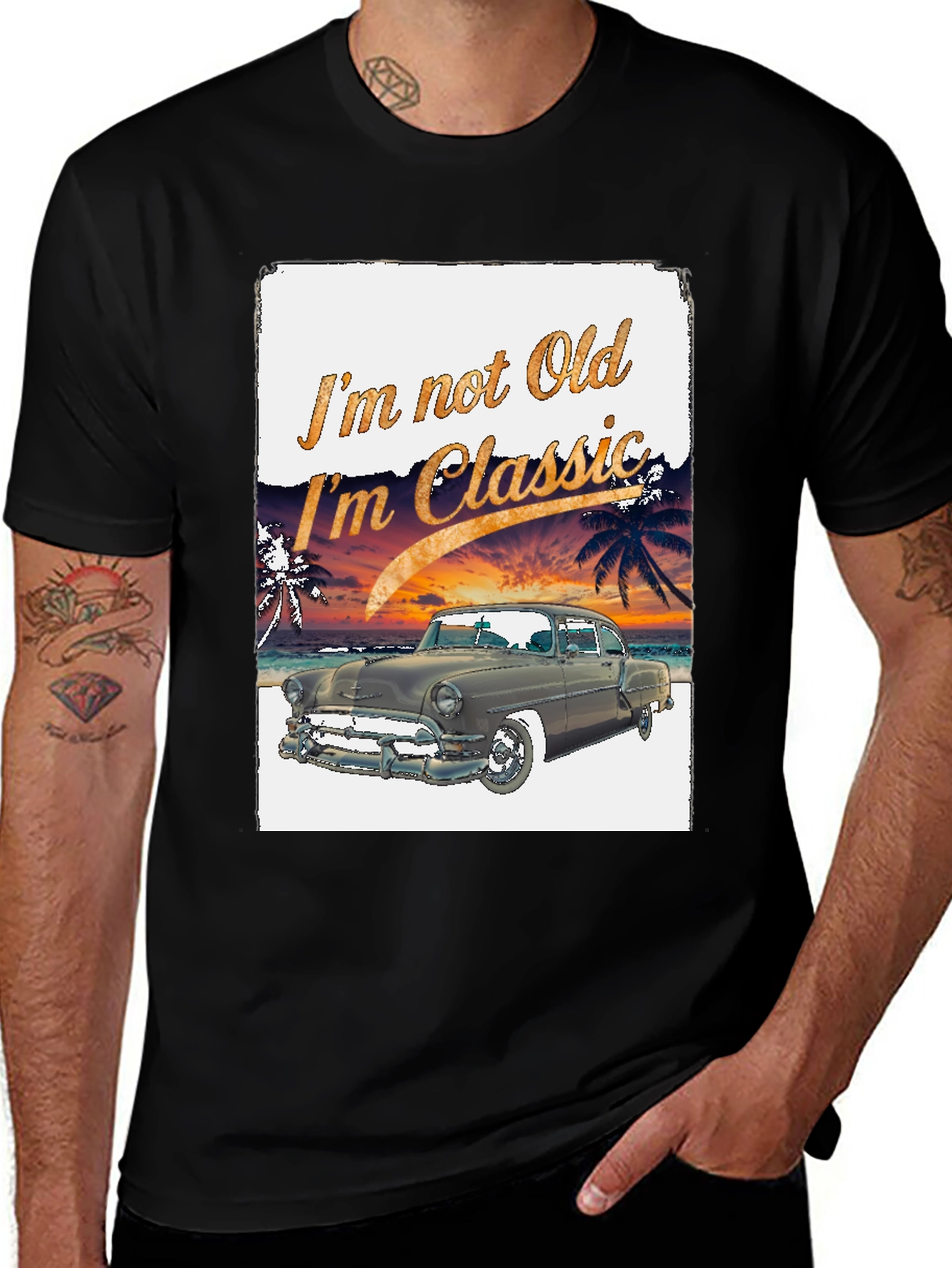 Classic Car T-Shirt - Im Not Old Im Classic