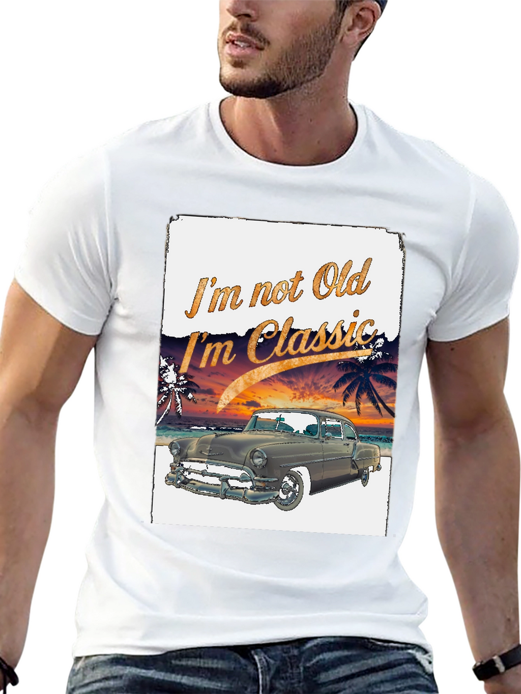 Classic Car T-Shirt - Im Not Old Im Classic