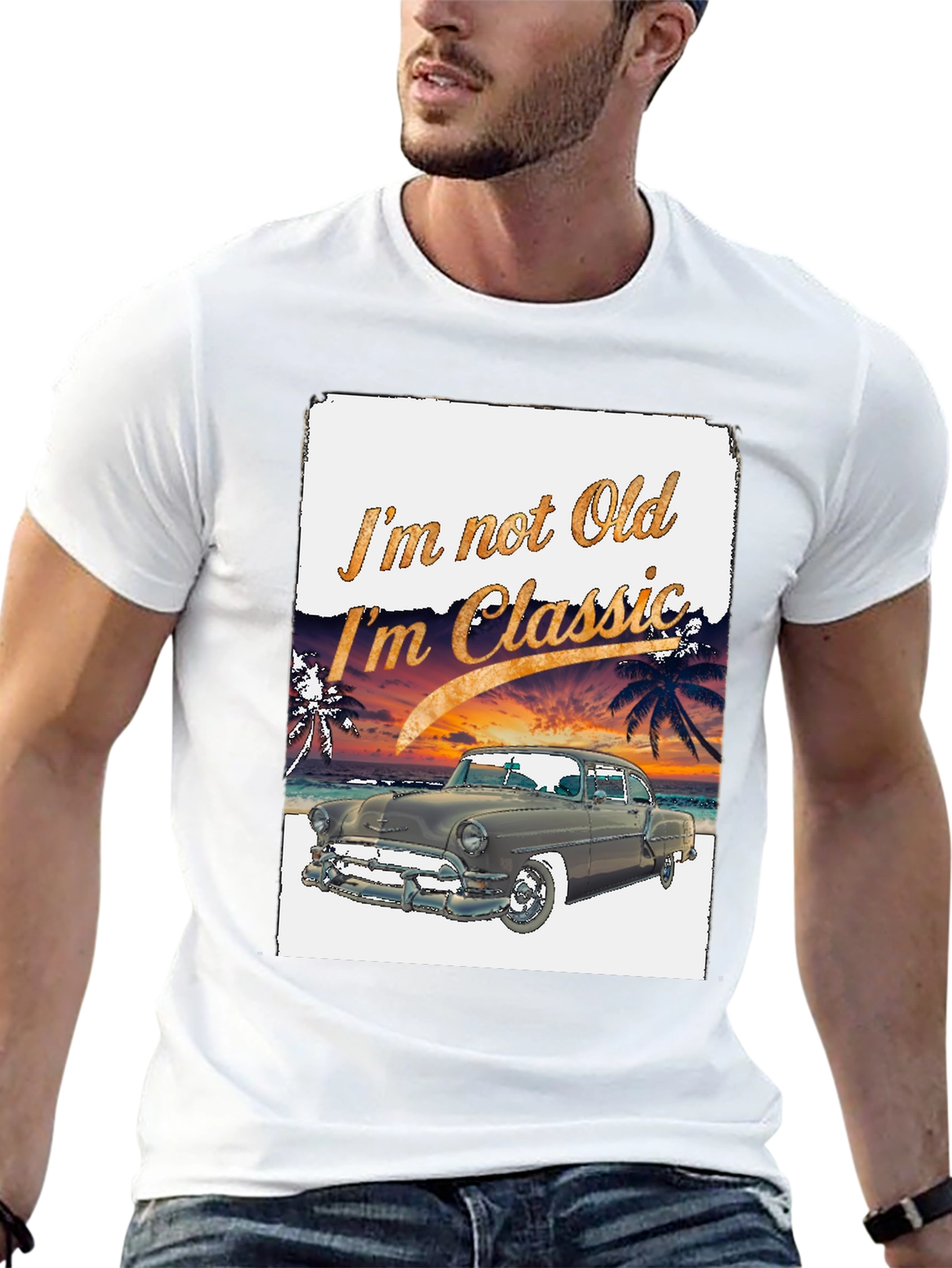 Classic Car T-Shirt - Im Not Old Im Classic