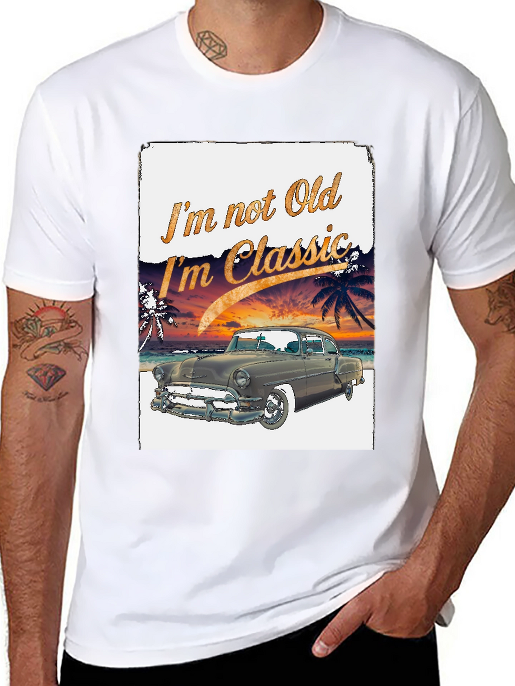 Classic Car T-Shirt - Im Not Old Im Classic