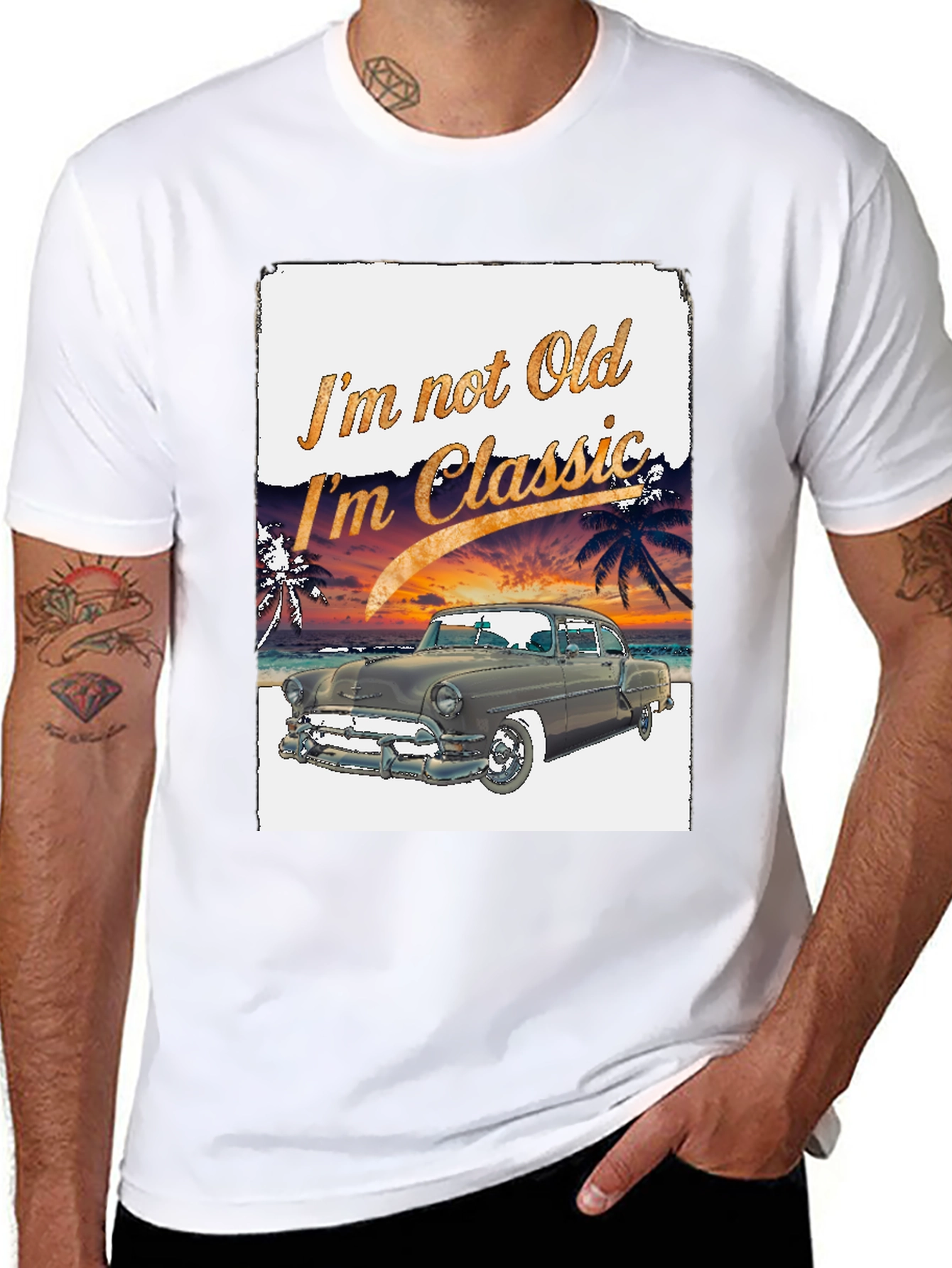 Classic Car T-Shirt - Im Not Old Im Classic
