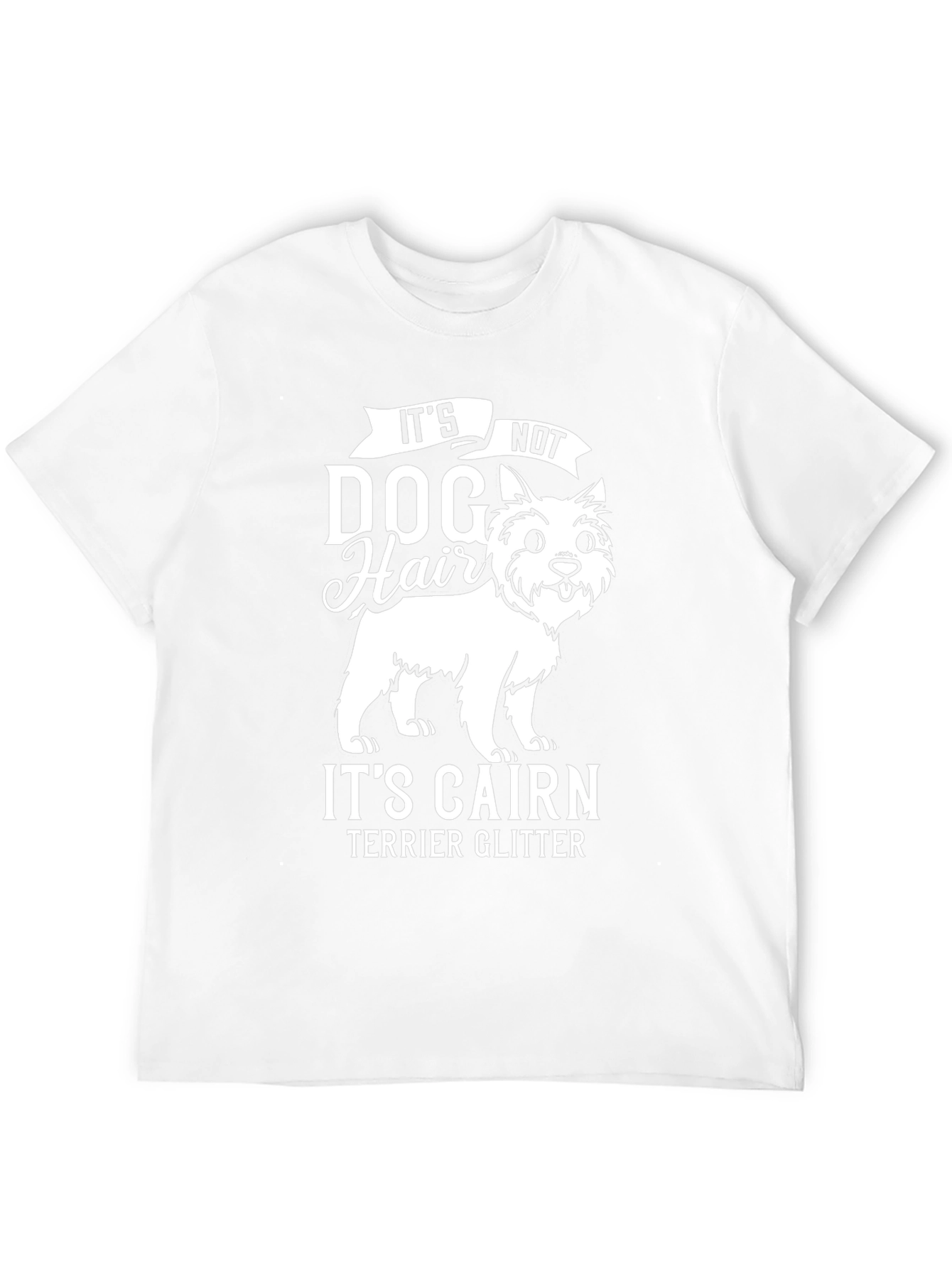 Cairn Terrier Glitter Dog Lover T-Shirt