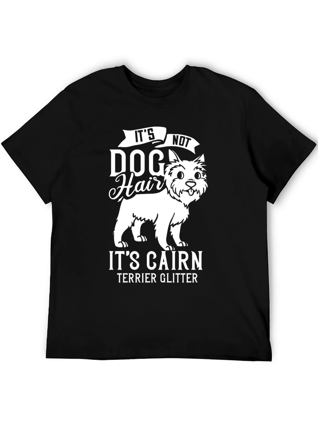 Cairn Terrier Glitter Dog Lover T-Shirt
