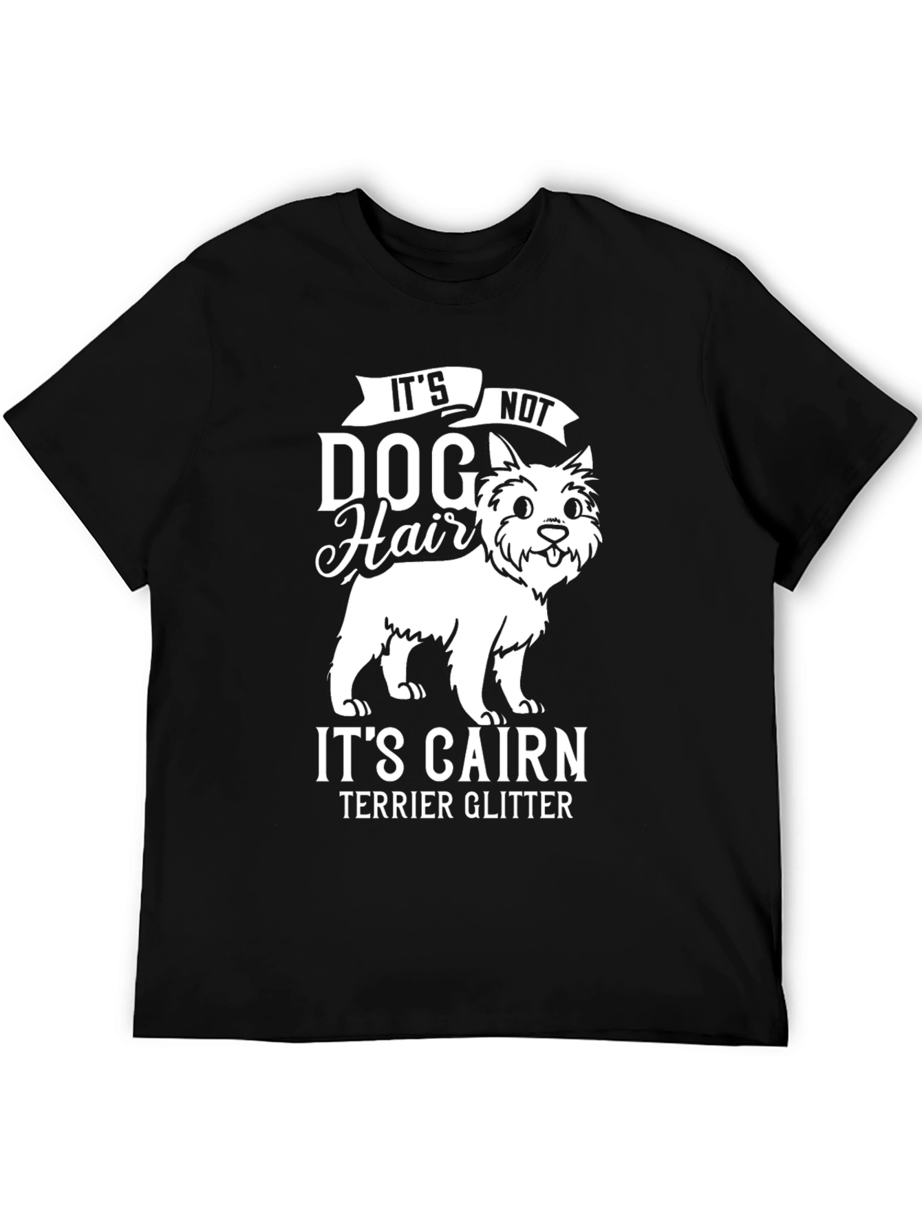 Cairn Terrier Glitter Dog Lover T-Shirt
