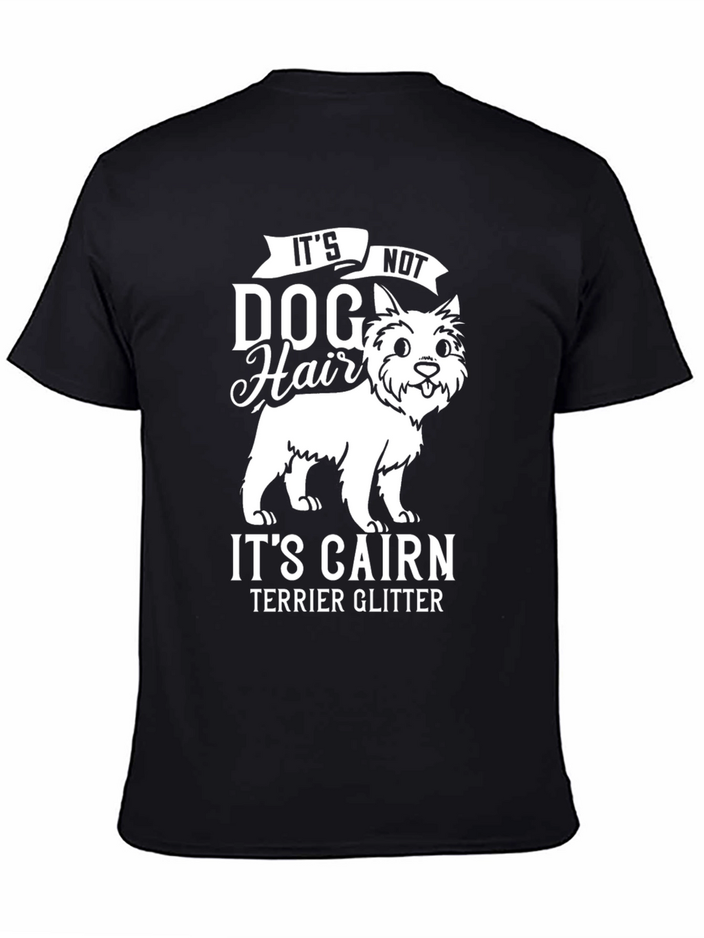 Cairn Terrier Glitter Dog Lover T-Shirt