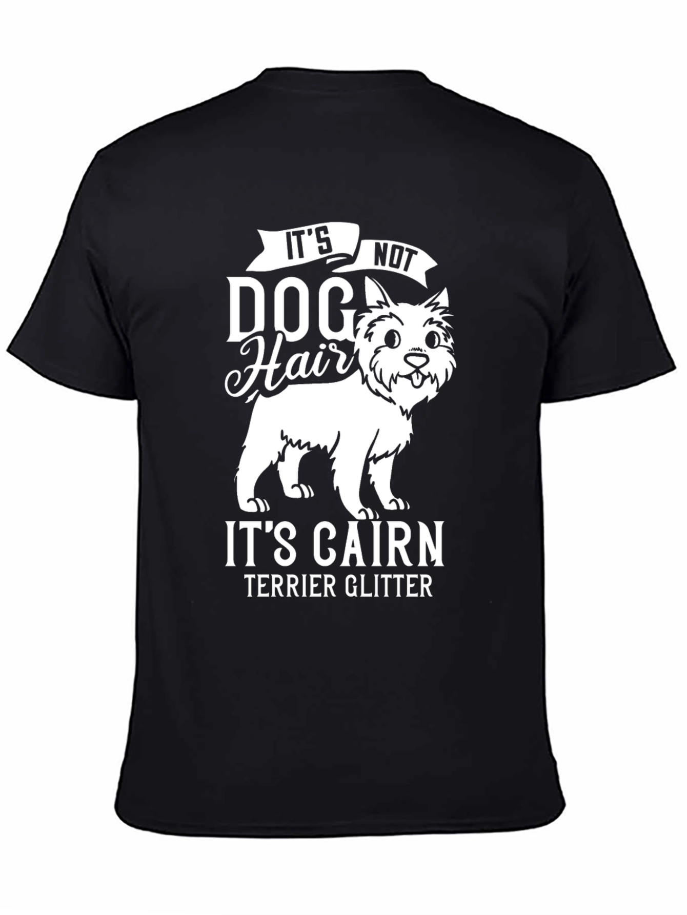 Cairn Terrier Glitter Dog Lover T-Shirt