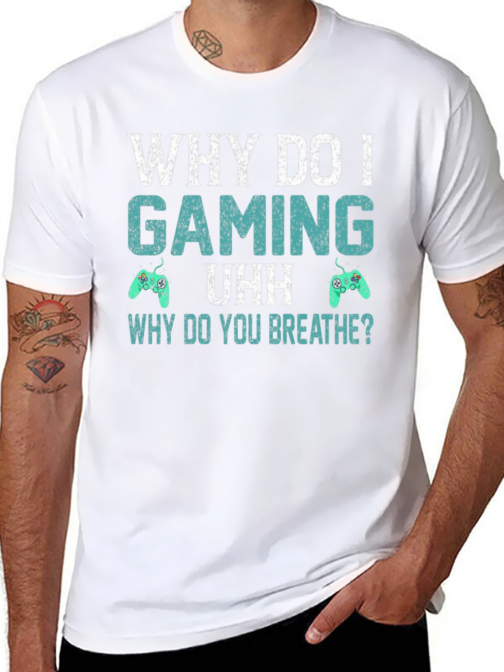 Why Do I Gaming T-Shirt - Funny Gamer Tee
