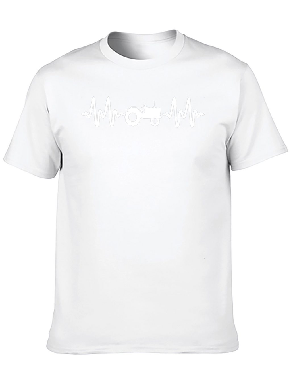 Tractor Heartbeat T-Shirt - Farm Life Tee