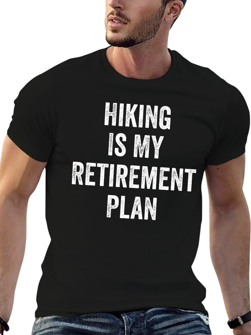 Hiking is My Retirement Plan Tee