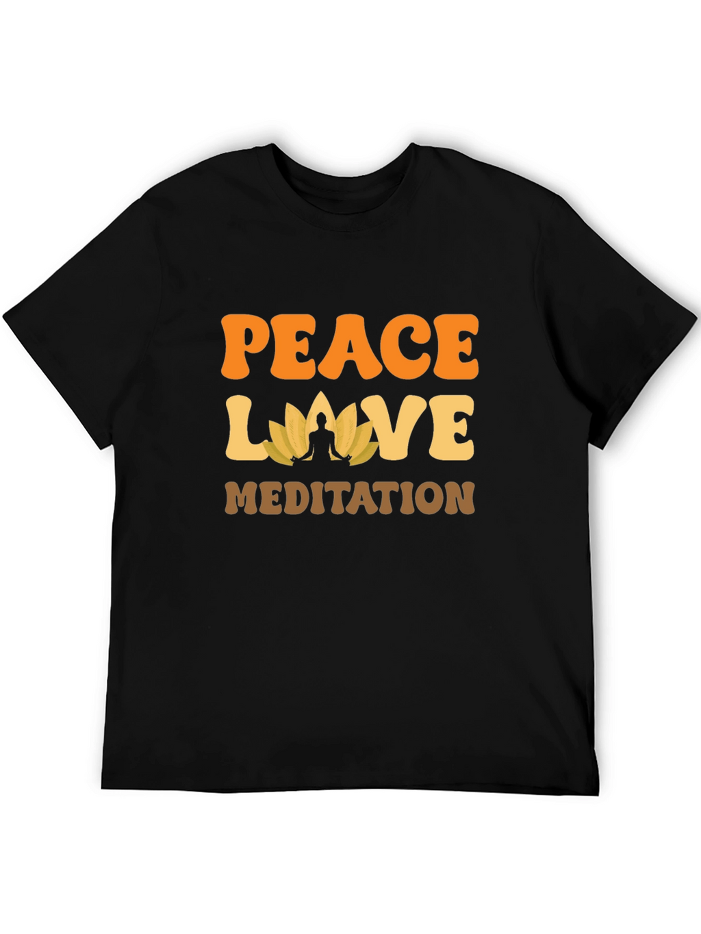 Peace Love Meditation T-Shirt