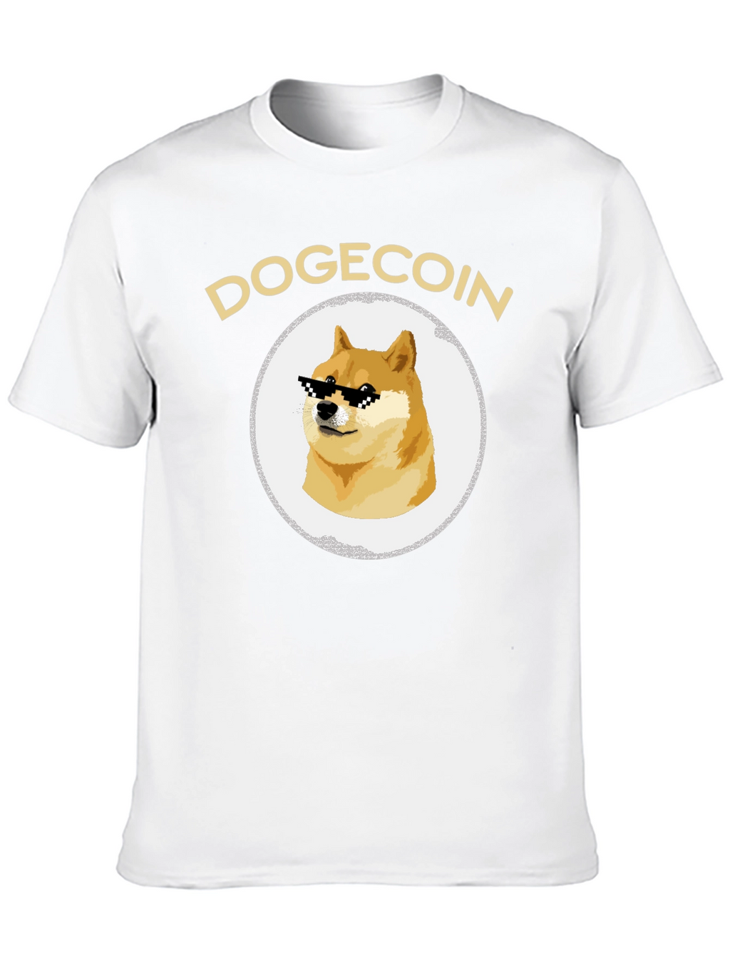 DogeCoin Meme Graphic Tee - Crypto Cool!