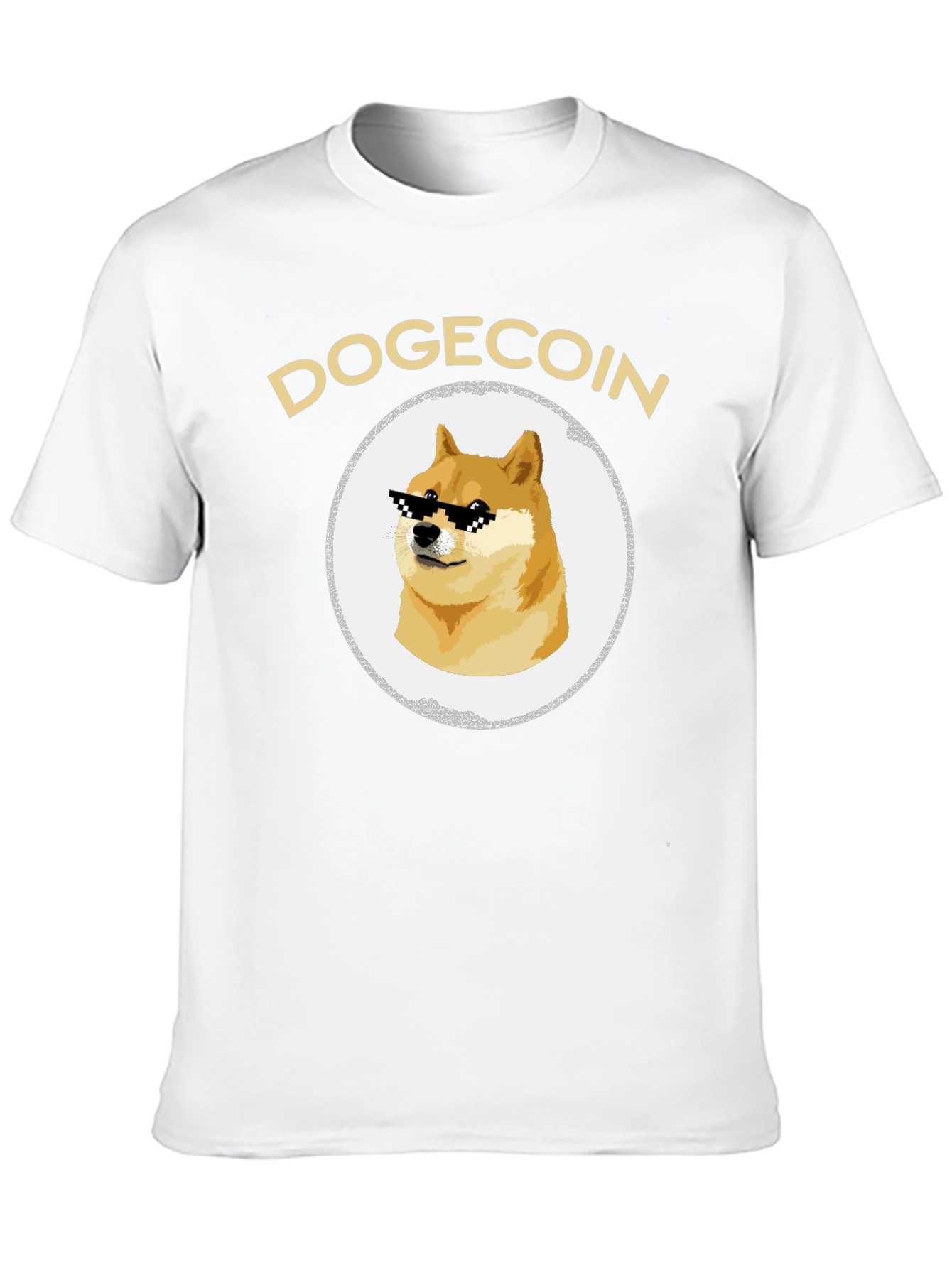 DogeCoin Meme Graphic Tee - Crypto Cool!