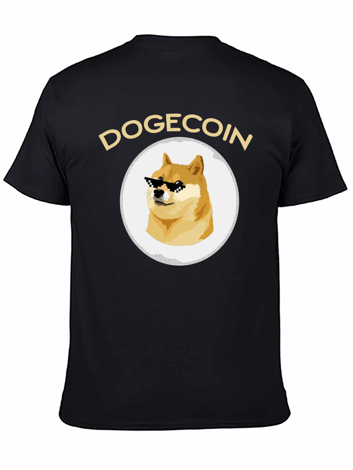 DogeCoin Meme Graphic Tee - Crypto Cool!