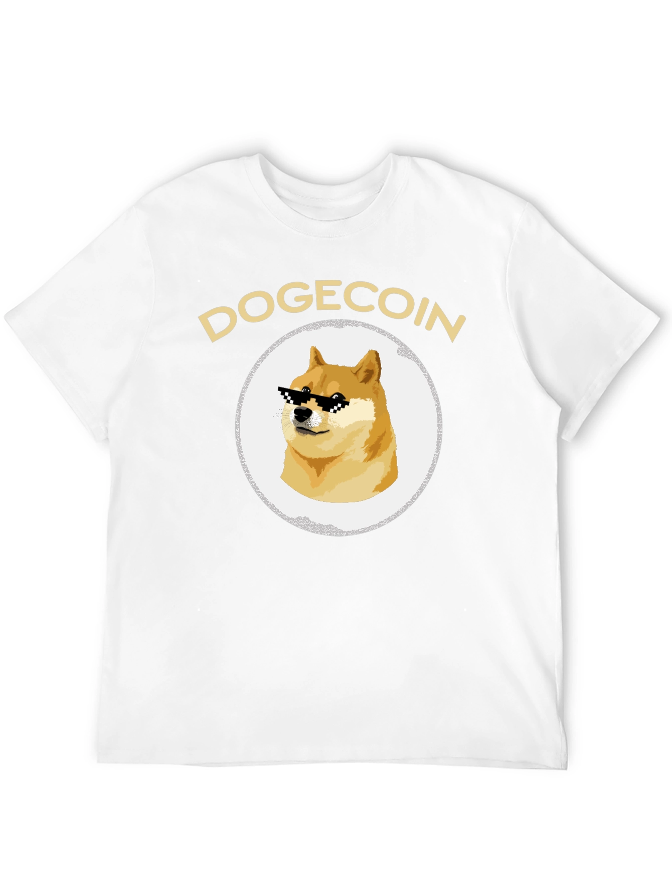 DogeCoin Meme Graphic Tee - Crypto Cool!