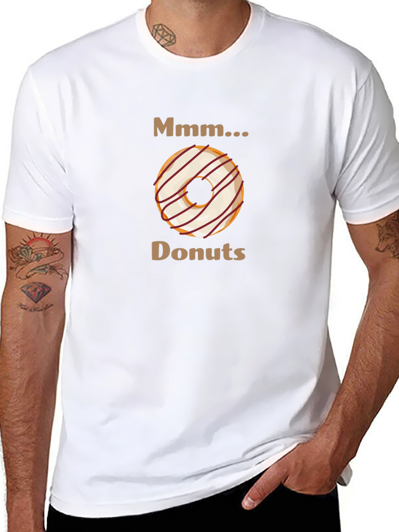 Mmm... Donuts T-Shirt - Unisex Graphic Tee