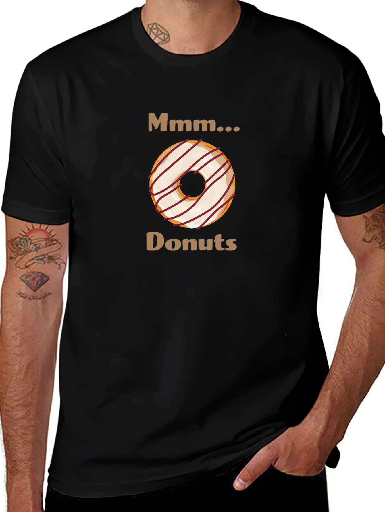 Mmm... Donuts T-Shirt - Unisex Graphic Tee